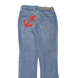TOMMY HILFIGER Womens Regular Straight Denim Light W28 L31 Nautical Styled Jeans