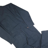 DICKIES Mens Navy Blue Cotton Blend Regular Fit Dungarees L W40 L34 Workwear