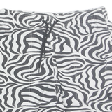 DICKIES Mens Shorts Black & White Zebra Print S W28 Casual Cotton Blend
