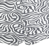 DICKIES Mens Shorts Black & White Zebra Print S W28 Casual Cotton Blend