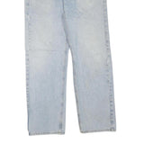 CARHARTT Womens Regular Fit Straight Leg Denim Light W34 L31 Cotton Blend Zip