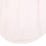 TOMMY HILFIGER Mens Pink Plain Shirt L Button Down Collar Cotton Long Sleeve