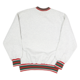 VARSITY Mens Grey Sweatshirt Smoky Hill Buffaloco Crew Neck L Retro