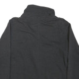 PUMA Womens Black Cotton Blend Jacket XL Zip Plain Casual Sportswear Style