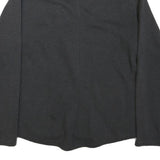 PUMA Womens Black Cotton Blend Jacket XL Zip Plain Casual Sportswear Style