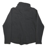 PUMA Womens Black Cotton Blend Jacket XL Zip Plain Casual Sportswear Style