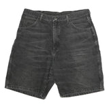 WRANGLER Mens Denim Black Classic Shorts Size L W39 Casual Cotton