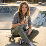 London Fog GSD iPhone 15 Pro Case - Lifestyle photo showing phone case in use
