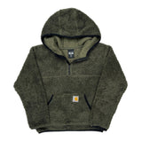 Age 8-10 Carhartt Fleece - Small Green Polyester