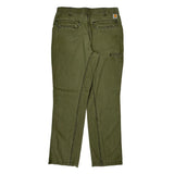 Carhartt Carpenter Pants - 35W 35L Green Cotton