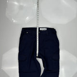 Carhartt Cargo Pants - 32W 30L Navy Cotton