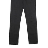 LEVI'S 511 Slim Mens Jeans Black Slim Skinny Denim Raw W31 L32 Zip Cotton Blend