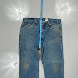 Levis Jeans - 35W 30L Blue Cotton