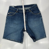 Lee Denim Shorts - 32W 9L Blue Denim