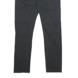LEVI'S 510 Mens Jeans Black Slim Skinny Denim Raw W32 L30 Slim Fit Zip