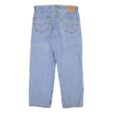 LEVI'S 550 Mens Jeans Blue Regular Loose Denim Medium W36 L29 Classic Fit Button