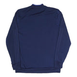 ADIDAS Mens Blue Jacket M Polyester Blend Track Top Sportswear Zip Casual