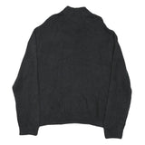 CHAPS Mens Black White & Blue Patterned Pullover Jumper Crew Neck Basic Knit 3XL