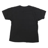 Womens Black Nirvana Graphic T-Shirt L Short Sleeve Crew Neck Band Vintage