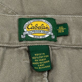 Cabelas Cargo Trousers - 40W 21L Khaki Cotton
