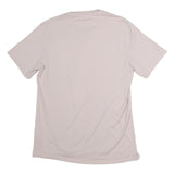 CONVERSE Mens Beige Graphic T-Shirt L Short Sleeve Crew Neck Cotton Casual