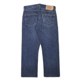 LEVI'S 501 Mens Jeans Blue Regular Straight Denim Medium W32 L26 Classic Fit