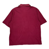 Lacoste Polo Shirt - 2XL Burgundy Cotton