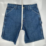 Old Mill Denim Shorts - 36W 11L Blue Cotton