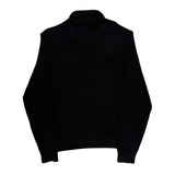 Polo By Ralph Lauren 1/4 Zip - Large Black Cotton