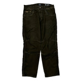 Kuhl Double Knee Cargo Pants - 32W 30L Green Cotton Blend