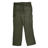 Dickies Cargo Pants - 32W 30L Green Cotton Blend