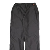 REEBOK Womens Joggers Black Slim Straight UK 12 W26 L32 Sports Casual Track