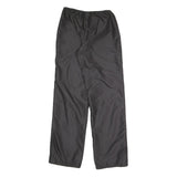 REEBOK Womens Joggers Black Slim Straight UK 12 W26 L32 Sports Casual Track