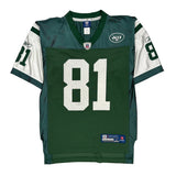 New York Jets Reebok Nfl Football Jersey - Small Green Nylon