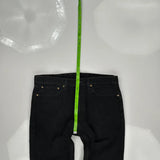 Levis Jeans - 36W 29L Black Cotton