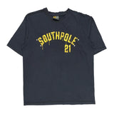Southpole Spellout T-Shirt - 2XL Black Cotton