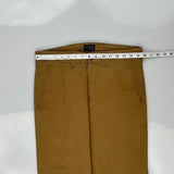 Levis Chinos - 32W 28L Brown Cotton Blend