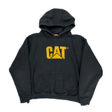 Cat Hoodie - Medium Black Cotton