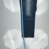 Unbranded Cargo Trousers - 40W 31L Blue Cotton