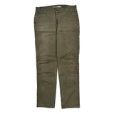 Carhartt Double Knee Cargo Pants - 34W 34L Green Cotton