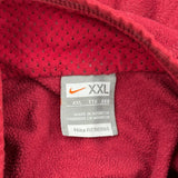 Nike Long Sleeve T-Shirt - 2XL Red Polyester