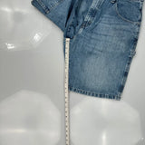 Wrangler Cargo Denim Shorts - 34W 9L Blue Denim