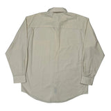 Yves Saint Laurent Shirt - Large Cream Cotton