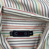 Coogi Striped Shirt - 3XL Multicoloured Cotton