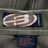 Hip Hop Breakdown Cargo Shorts - 34W 26L Brown Cotton