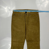 Polo By Ralph Lauren Cord Pants - 34″ Waist Brown Cotton