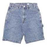 CALVIN KLEIN JEANS Mens Blue Denim Casual Shorts M W28 Classic Fit Cotton Blend