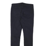 TED BAKER Womens Jeans Black Slim Skinny Denim W28 L27 Embellished Side Stripes