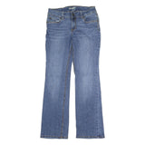 WRANGLER Womens Blue Regular Bootcut Denim Medium W30 L31 Stylish Classic Fit
