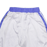 ADIDAS Mens Shorts White & Purple Casual M W22 Polyester Sports Gym